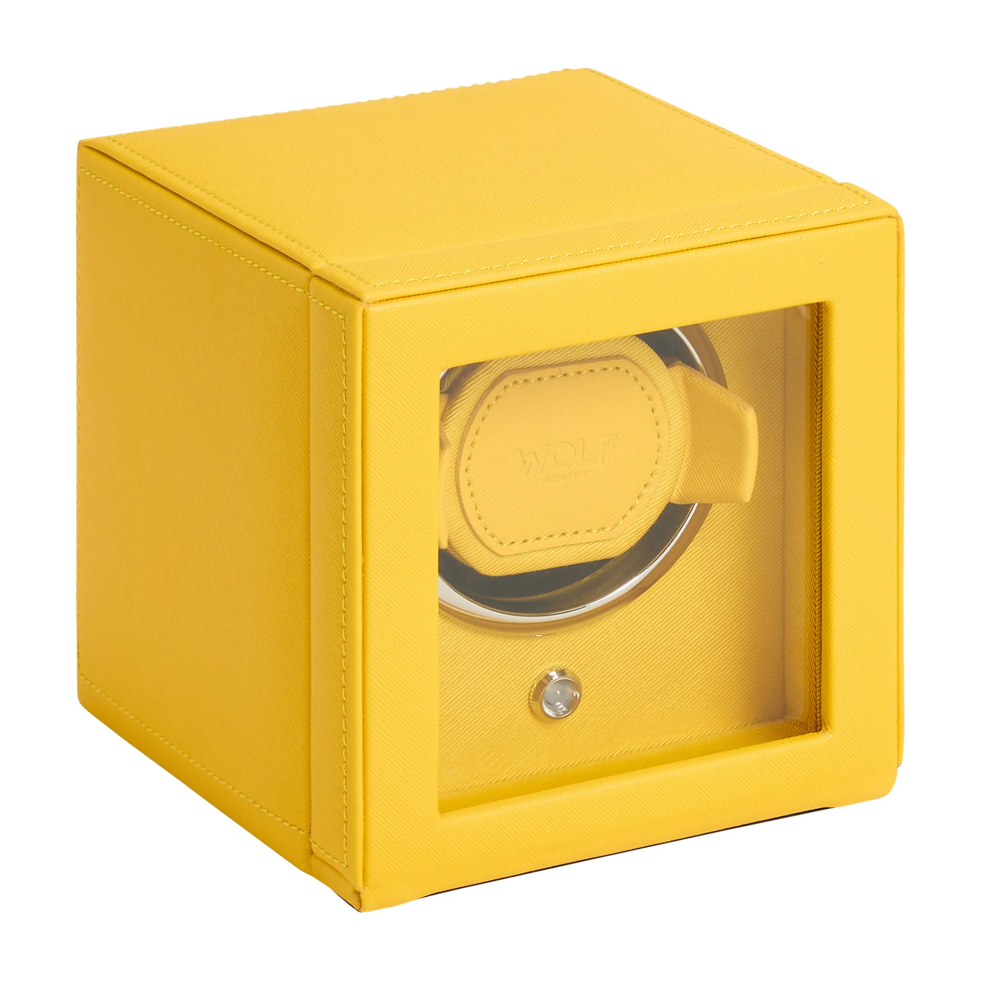 WOLF Cub Single Watch Winder with Cover Discount