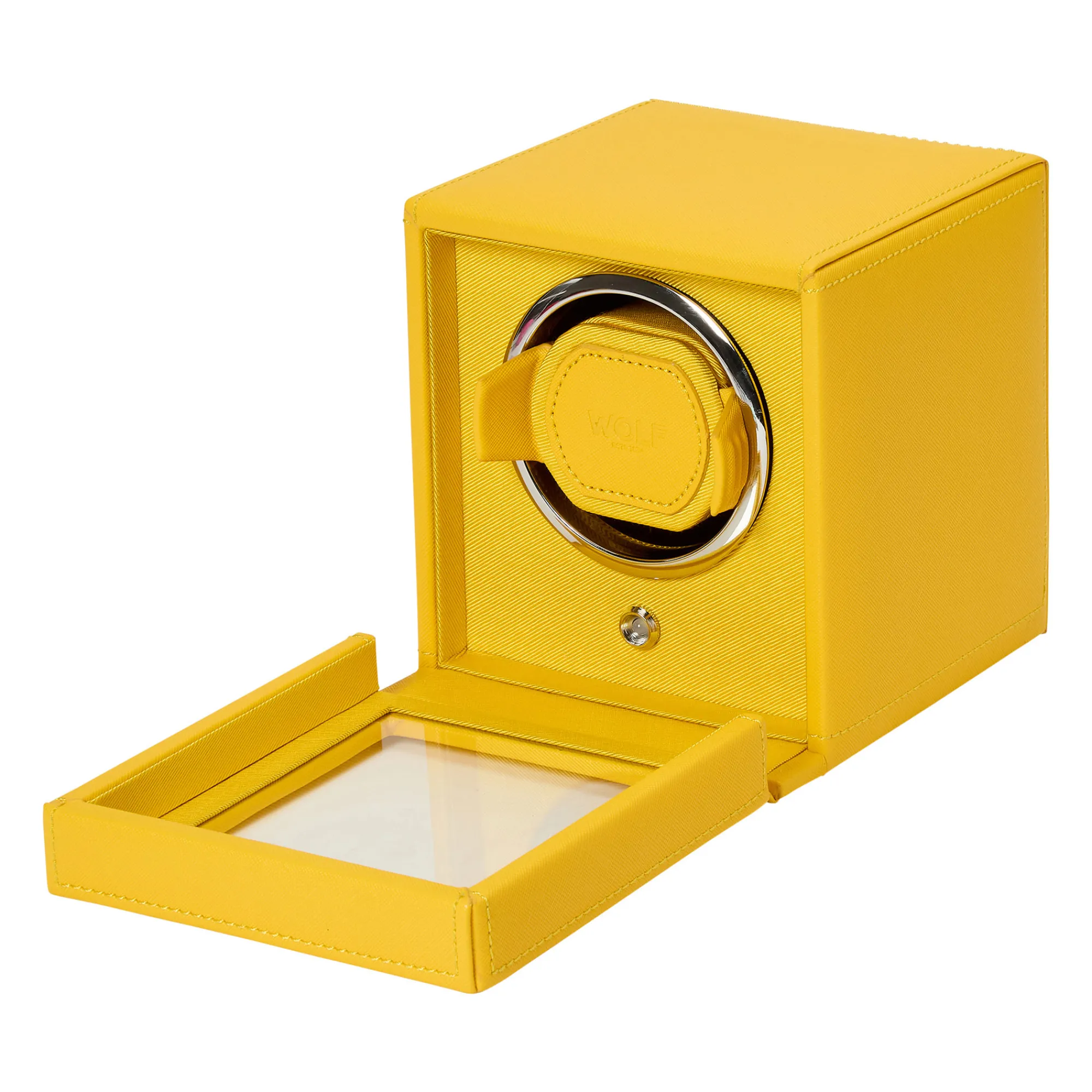 WOLF Cub Single Watch Winder with Cover Discount