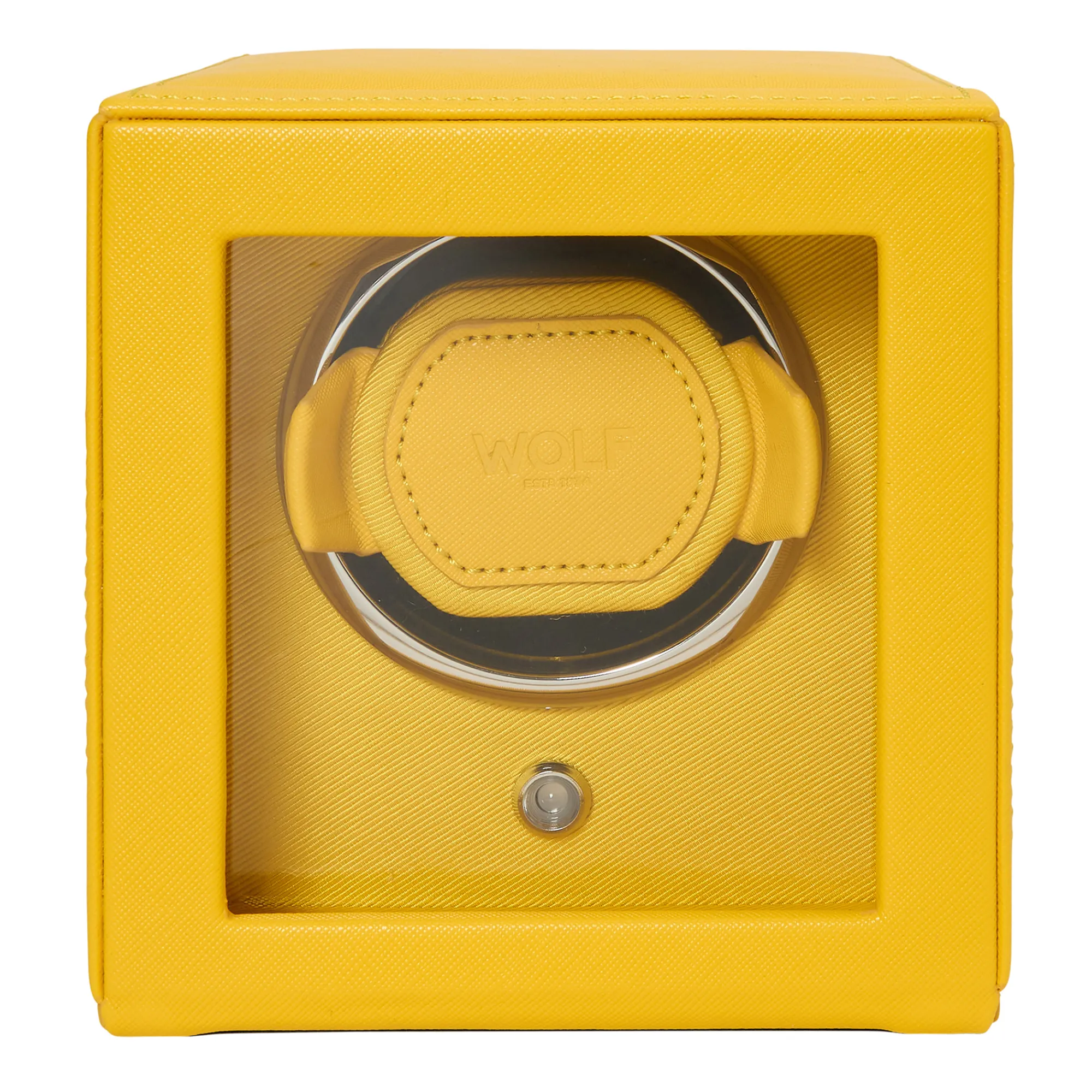 WOLF Cub Single Watch Winder with Cover Discount