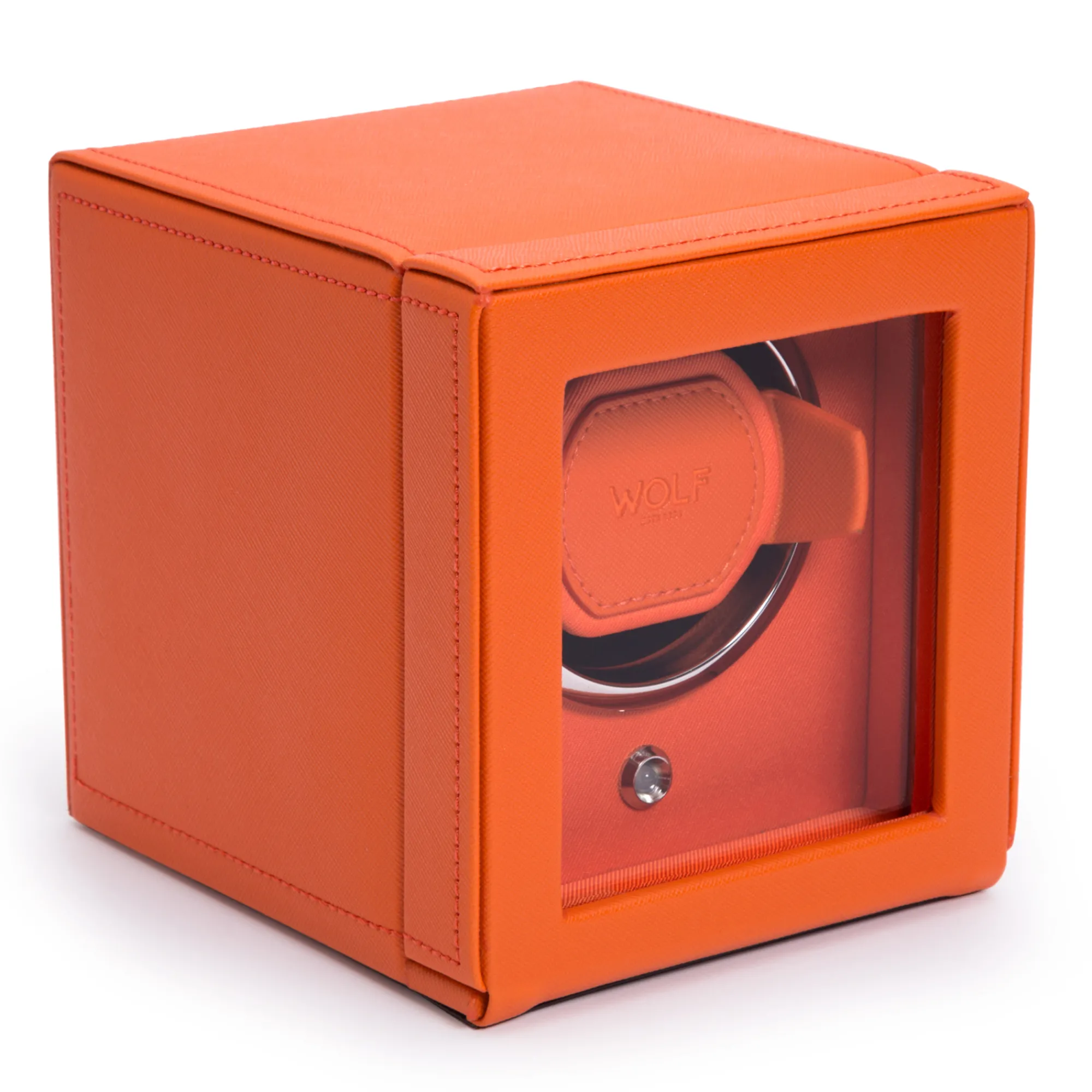 WOLF Cub Single Watch Winder with Cover Outlet