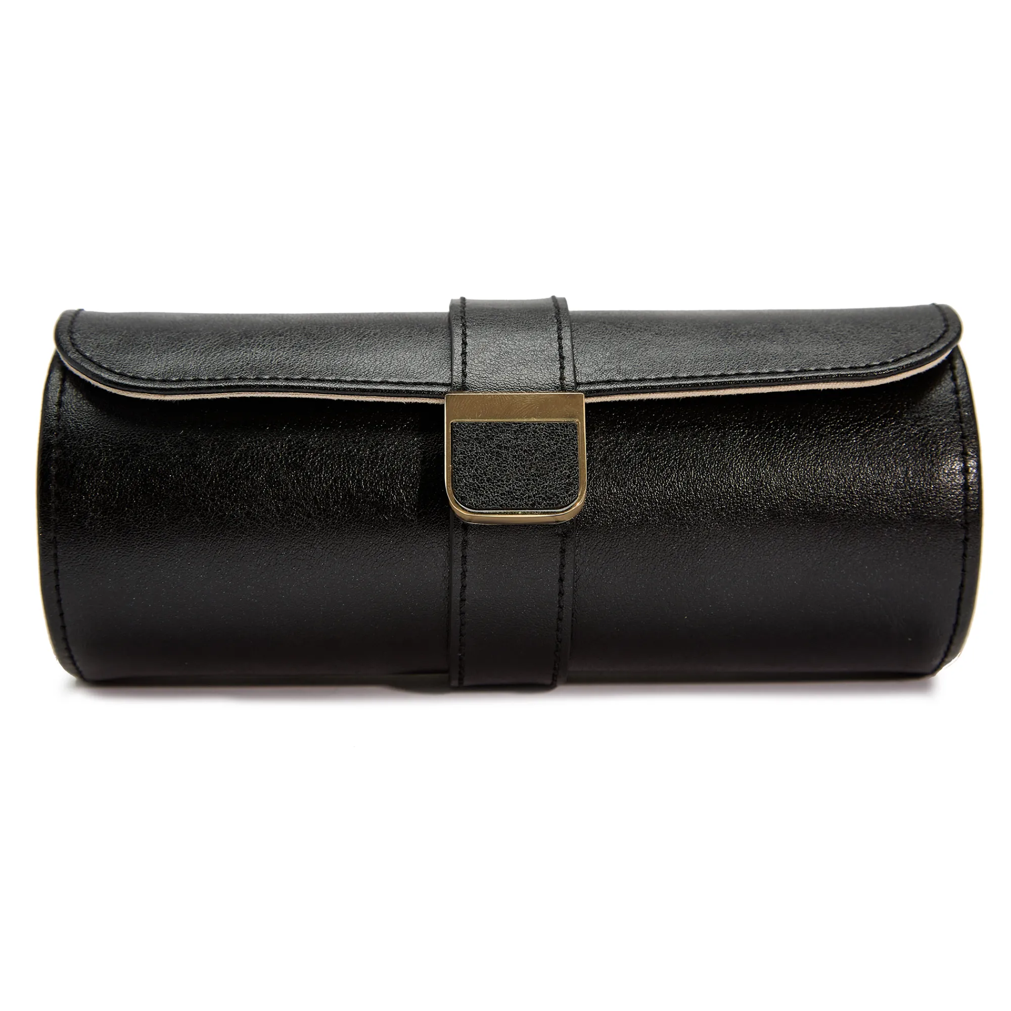 WOLF Palermo Double Watch Roll with Jewelry Pouch Clearance