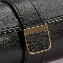 WOLF Palermo Double Watch Roll with Jewelry Pouch Clearance
