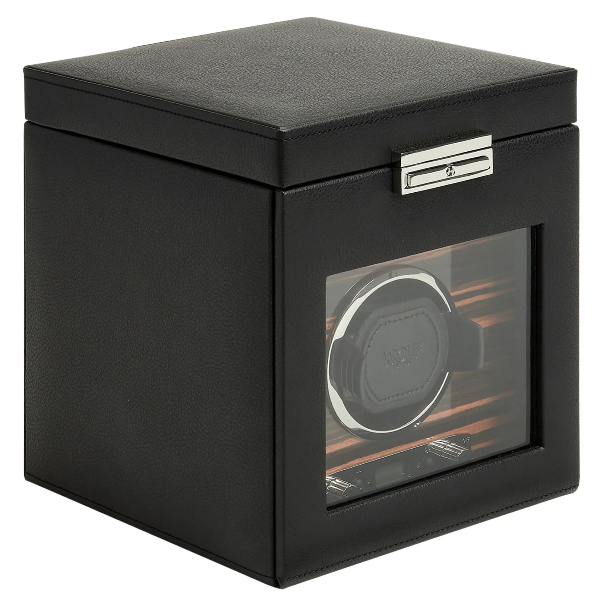 WOLF Roadster Single Watch Winder with Storage Clearance