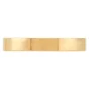 Yellow Gold Polished Pipe Comfort Fit 3mm Band 14K Hot