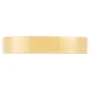 Yellow Gold Polished Pipe Comfort Fit 4mm Band 18K Best
