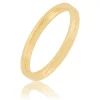 Yellow Gold Polished Pipe Comfort Fit 2mm Band 14K Clearance