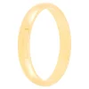 Yellow Gold Polished Rounded 3mm Band 18K New
