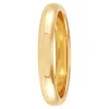 Yellow Gold Polished Rounded Comfort Fit 3mm Band 18K Clearance