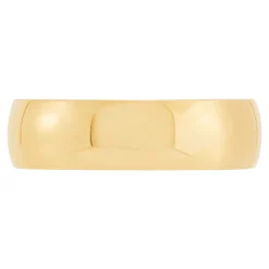 Yellow Gold Polished Rounded 6mm Band 18K Online