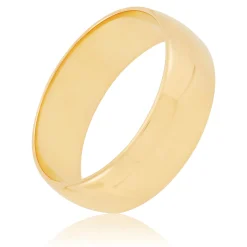 Yellow Gold Polished Rounded 7mm Band 18K Online