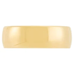 Yellow Gold Polished Rounded 7mm Band 18K Online