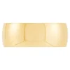 Yellow Gold Polished Rounded 8mm Band 14K Discount
