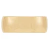 Yellow Gold Polished Rounded Comfort Fit 8mm Band 18K Best