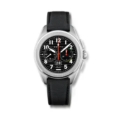 Zenith Aviator's Big Date Flyback Black Dial Watch, 42.5mm Hot