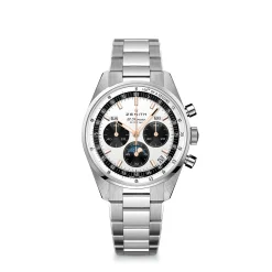 Zenith Chronomaster Original Silver White Dial Watch, 38mm New