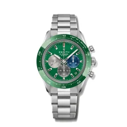 Zenith Chronomaster Sport Watch Lacquered Green Dial, 41mm New