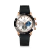 Zenith CHRONOMASTER Sport Watch White Dial Black Leather Strap, 41mm Best