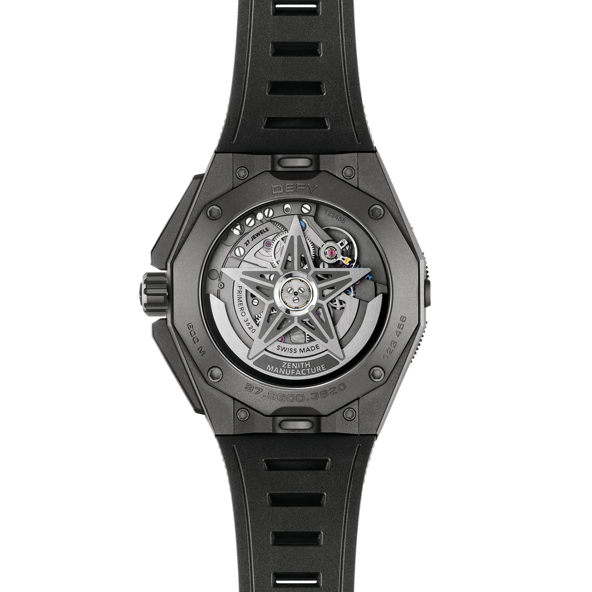 Zenith Defy Extreme Diver Black & Yellow Dial Watch, 42.5mm Best