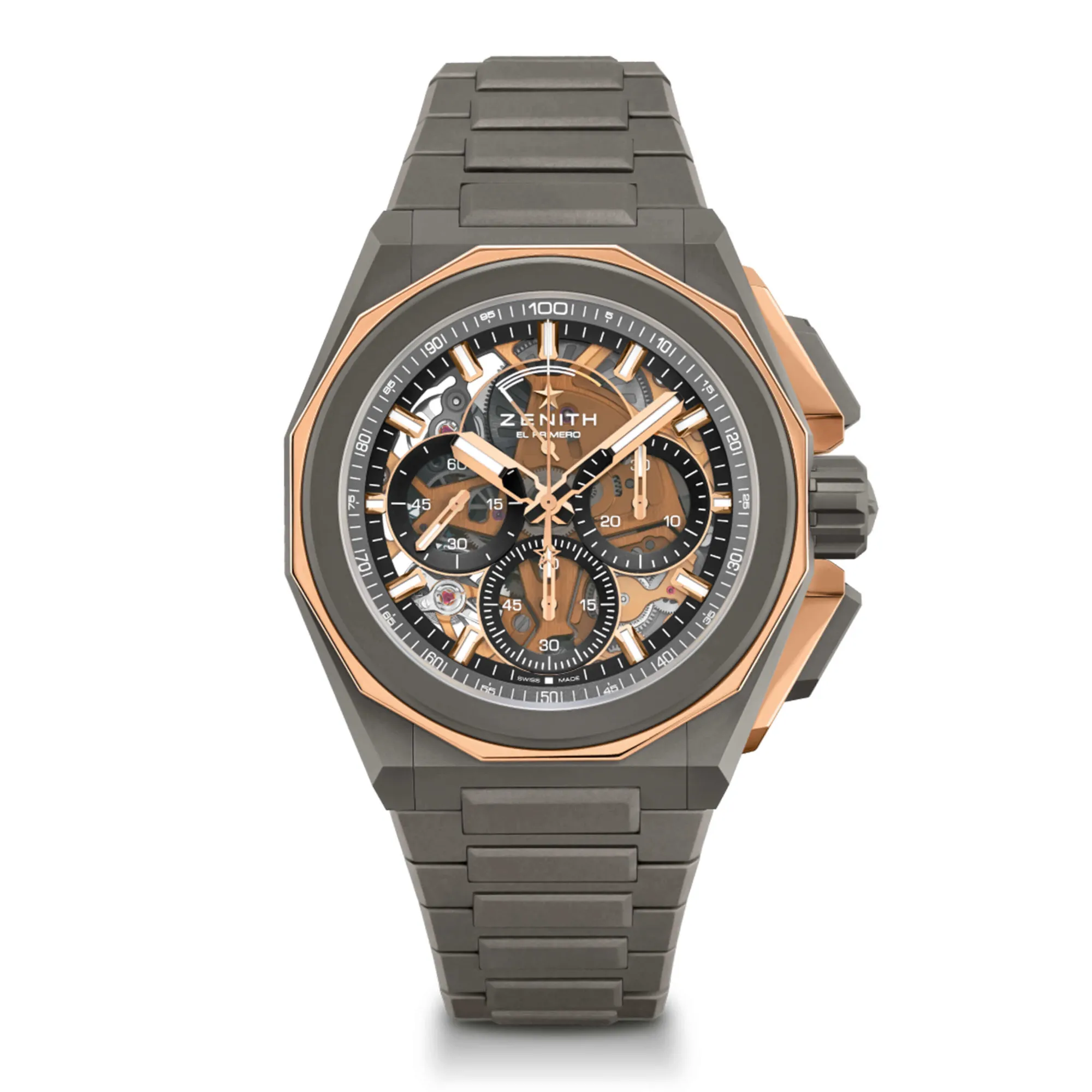 Zenith DEFY Extreme Watch Open Dial Microblaster Titanium Bracelet, 45mm Outlet