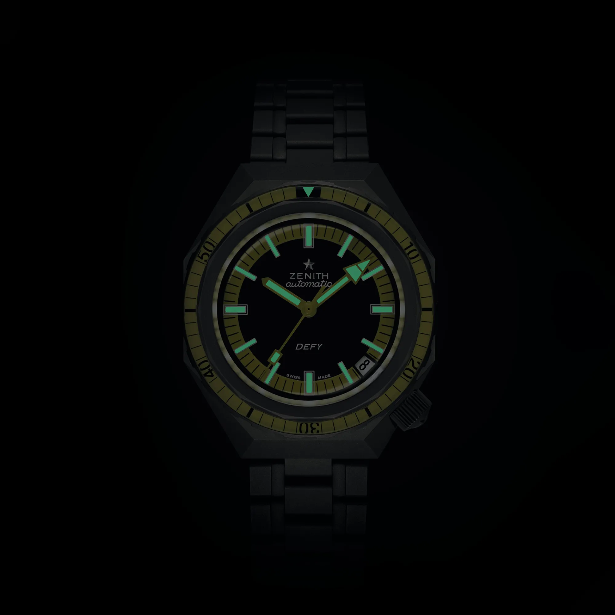 Zenith Defy Revival Diver Black Dial Watch, 37mm Online