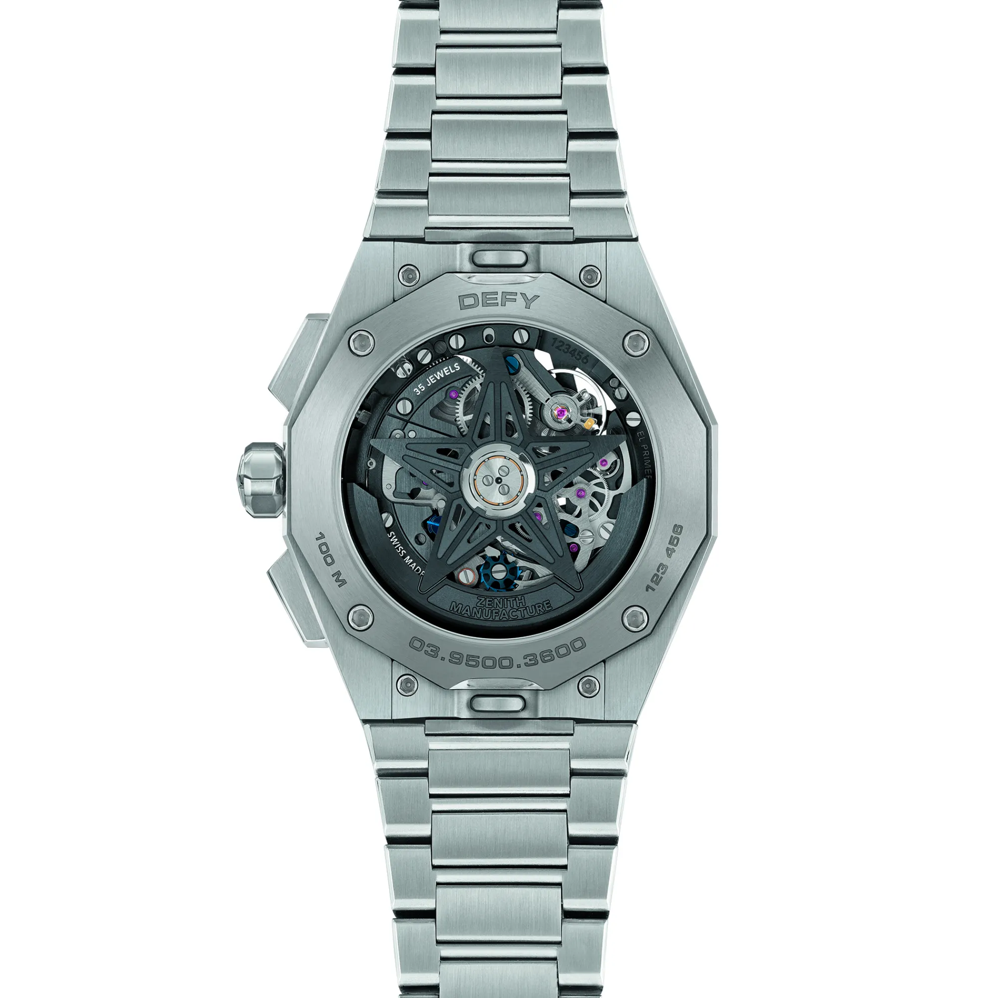 Zenith Defy Skyline Chronograph Skeleton Black Dial Watch, 42mm Online