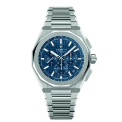 Zenith Defy Skyline Chronograph Watch Blue Dial, 42mm Hot