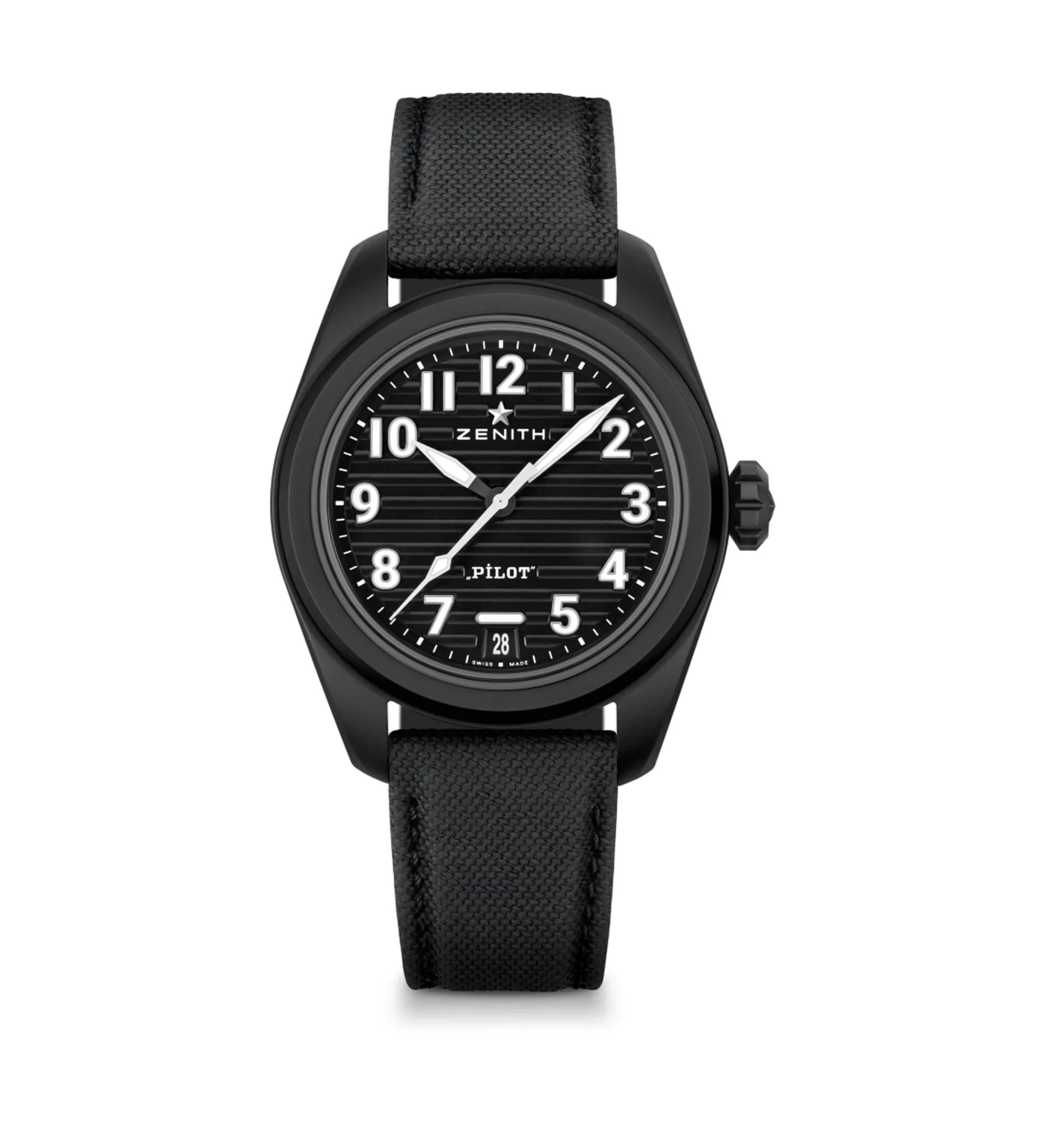 Zenith Pilot Automatic Black Dial Watch, 40mm Best